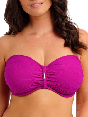 Beach Waves Bandeau Bikini Top