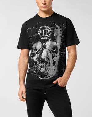 T-Shirt Ronde Hals Ss Skull