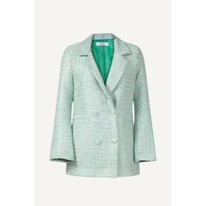 Ambika Tweed ruit blazer