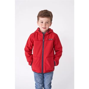 Batela Rode kinder softshell jas -