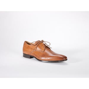 Giorgio 46998 kleurige leren veterschoen (05/cognac)