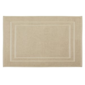 DoubleDry Hotel badmat 50 x 80 cm – 100% katoen – zacht en absorberend – beige