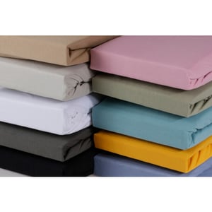 DoubleDry Hoeslaken jersey 100% katoen tweepersoons 140x200 cm zacht &