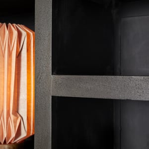 Starfurn vakkenkast brussel black xl 160 cm