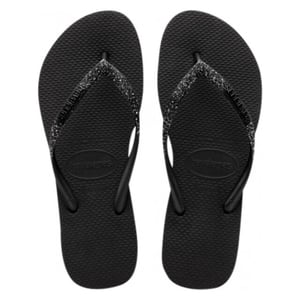 Havaianas Slim glitter dark grey