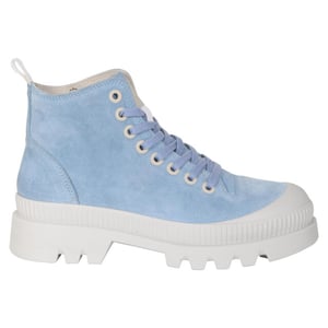 Walk in the Park 5252 suede sneaker licht