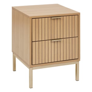 5Five ® nachtkastje tasso met paneelfront met 2 lades -