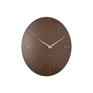 Karlsson wandklok esmerado large mocha brown- Ø60cm
