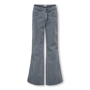 Only Kogjuicy braid wide leg dnm grey denim