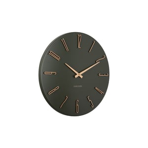 Karlsson wandklok esmerado luxury green- Ø40cm