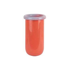 Present Time vaas plegado m bright orange & purple