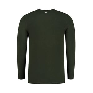 Purewhite Trui knit v-neck groen