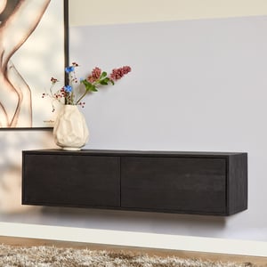 Starfurn zwevend tv meubel vision black 120 cm