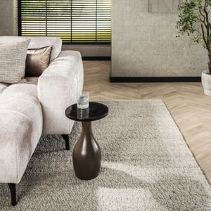 Hoyz bijzettafel eclipse druppel s antiek finish