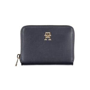 Ritstasportemonnee Aw0aw08236 Navy Leer