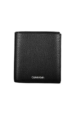 Pebbled läder plånbok bifold