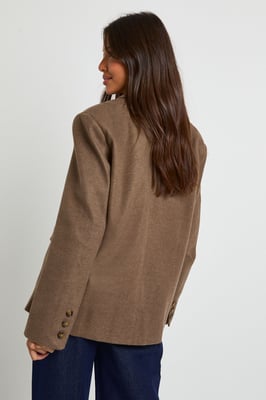 Wool Oversized Tailored Blazer