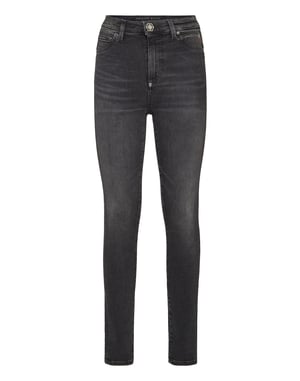 Jeggings med hög midja