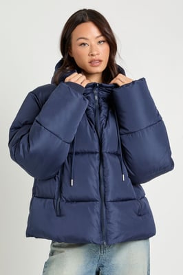 Tall Hooded Padded Puffer Jacket