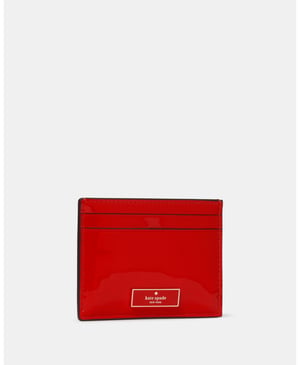 Bridget Patent Small Slim Card Holder
