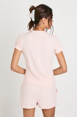 Matcha Break Baby Tee and Short Pyjama Set