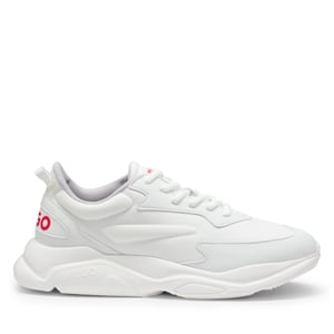 Men's Hugo Leon Trainers in White