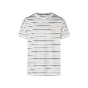 Phil & Co Heren shortama korte pyjama set gestreept