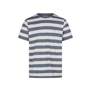 Phil & Co Heren shortama korte pyjama set palm gestreept