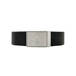 EA7 Riem plate belt beetle zwart