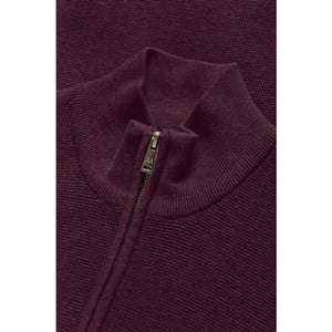 Matinique 30207192 lagoon 192118 claret heren trui half zip