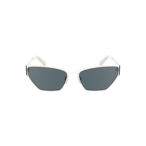 Cateye Solglasögon Vit Ram