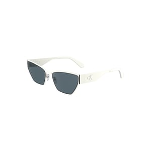 Cateye Solglasögon Vit Ram