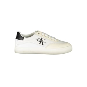 Ck Jeans Monogram Schoenen Lowtop Sneakers Wit