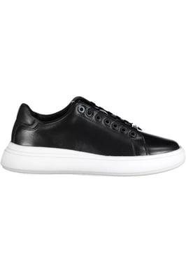 Kaylee Leren Platformsneakers