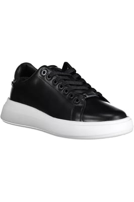 Kaylee Leren Platformsneakers