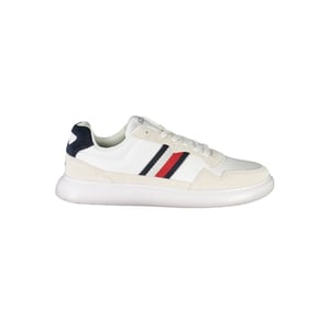 Tommy Hilfiger Witte Leren Sneakers voor Mannen