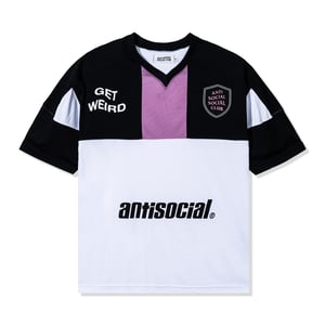ASSC Unisex Get Weird Soccer Jersey in White