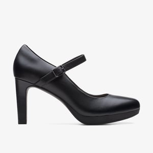 Ambyr Shine Black Leather Shoes