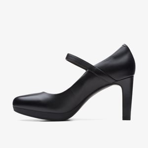 Ambyr Shine Black Leather Shoes