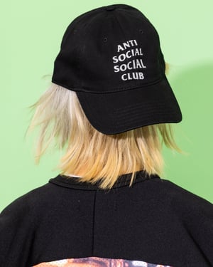 ASSC Unisex Mind Games Glitter Cap in Black