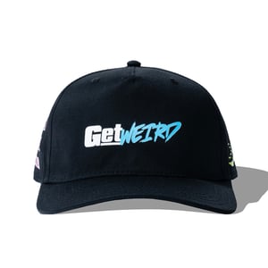 ASSC Unisex Get Weird Sponsor Cap in Black