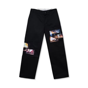 ASSC Unisex Burnout Work Pants in Black