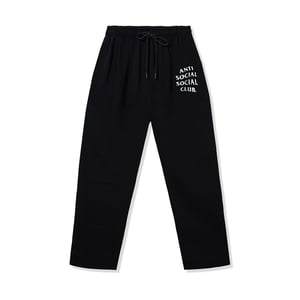 ASSC Unisex Mind Games Glitter Sweatpants in Black