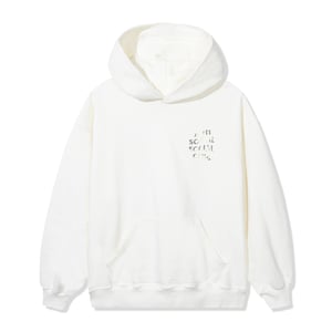 ASSC Unisex Mind Game Weathered Hoodie in Cream