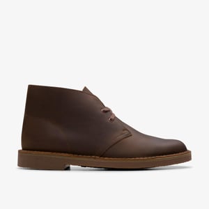 Shepton Dark Brown Lea Boots