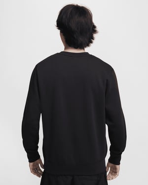 Nike Mens Black Club Athletic Sweatshirt