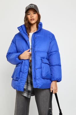 Oversized Hooded Puffer Jacket
