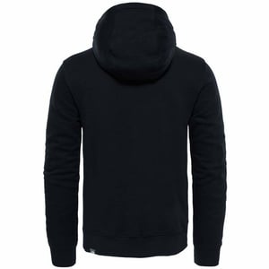 The North Face Embroidery Drew Peak Black Hoodie