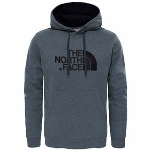 The North Face Embroidery Drew Peak Grey Hoodie