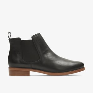 Taylor Shine Black Leather Boots